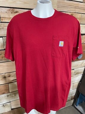 Carhartt Red Force relaxed fit tshirt with pocket
